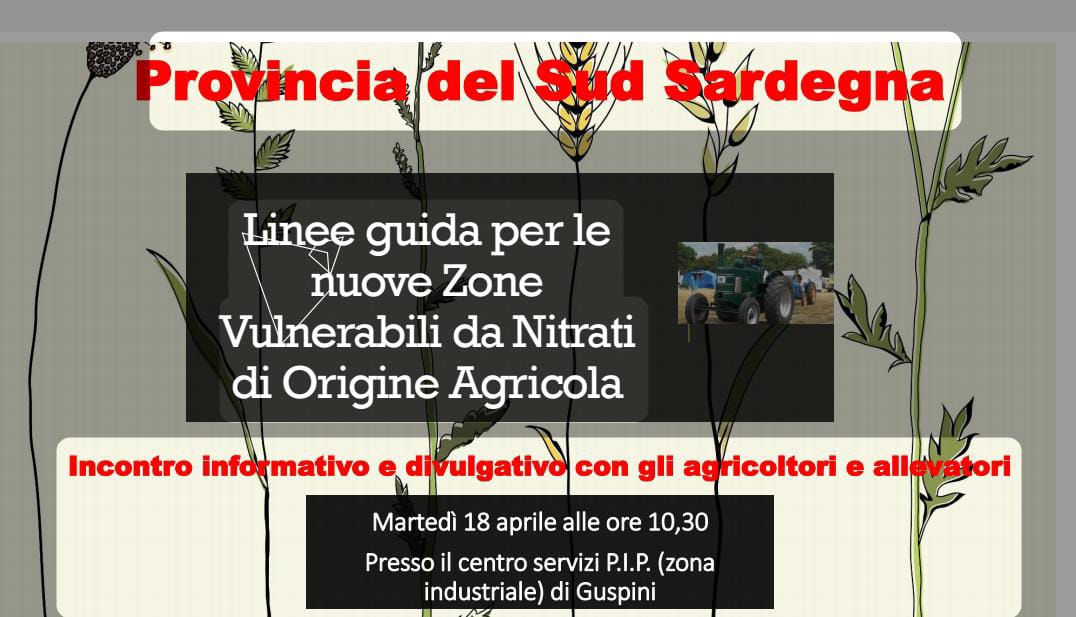 Incontro formativo: Linee guida per le nuove ZVN  di Origine Agricola