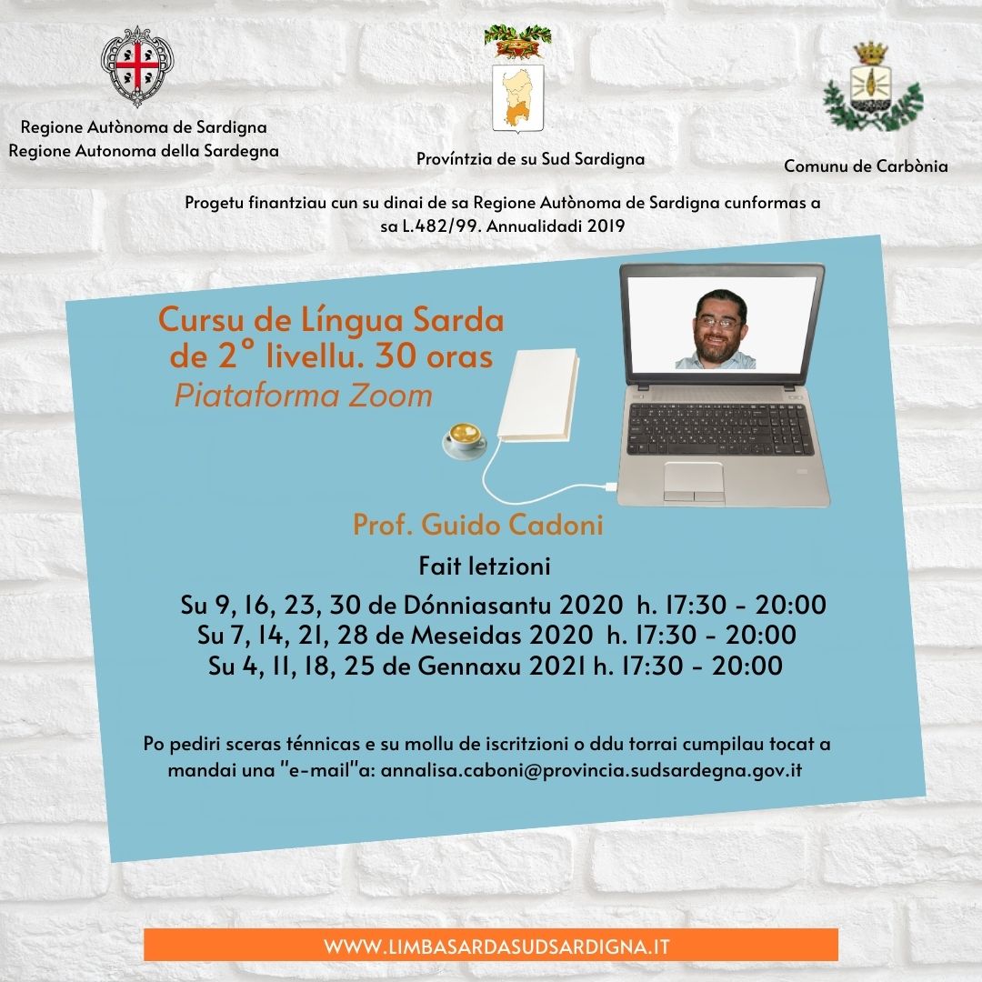 Comune di Carbonia. L. 482/99  Corso di Lingua Sarda di III livello 